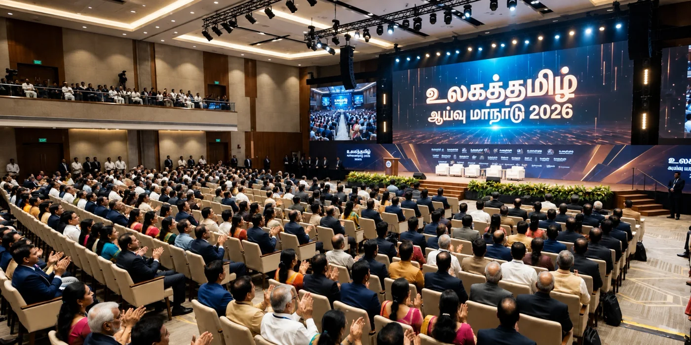 Promotional conference artwork from the organiser; not a documentary event photograph